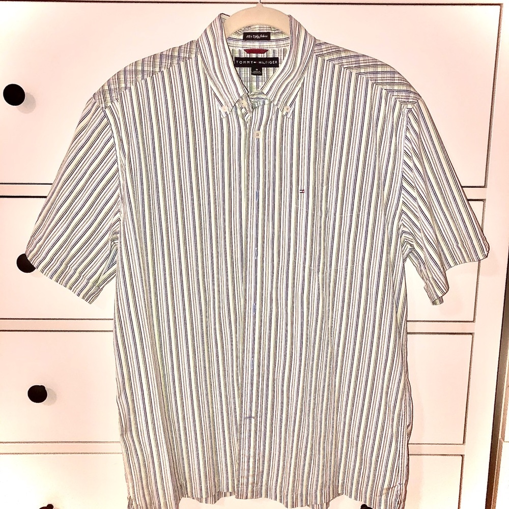 Tommy Hilfiger 80’s 2 ply fabric summer shirt